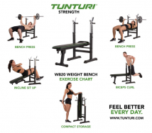 Скамья для жима TUNTURI WB20