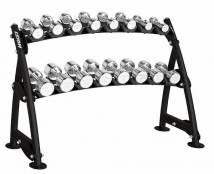 Подставка под хромированные гантели на 8 пар HOIST Commercial Freeweight Line CF-3462-2